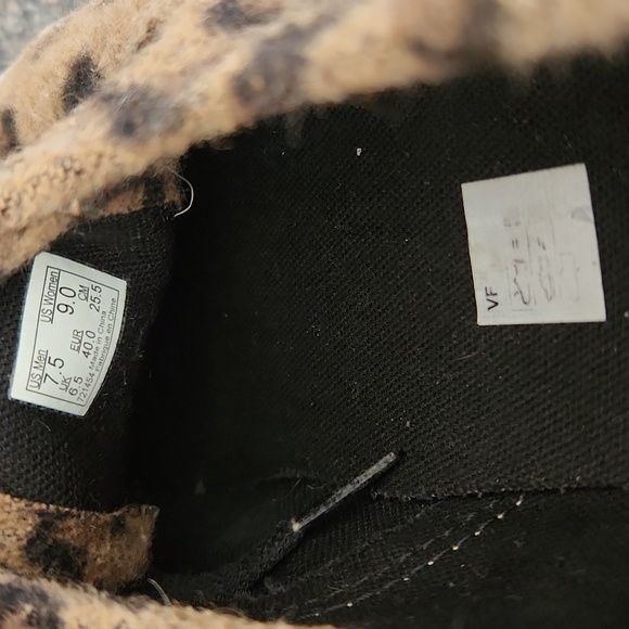 Vans Leopard Print Shoes Size 9 - Picture 8 of 8